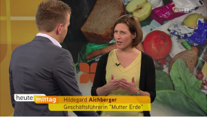 ORF heute mittag mit Hildegard Aichberger. Lebensmittelverschwendung: essen verschwenden ist Mist